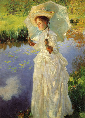 A Morning Walk 1888 - John Singer Sargent reproduction oil painting