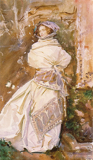 The Cashmere Shawl 1910 - John Singer Sargent reproduction oil painting
