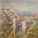 June 1905 - Childe Hassam reproduction oil painting