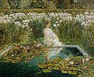 Lilies 1910 - Childe Hassam reproduction oil painting