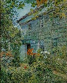 Old House and Garden East Hampton 1898 - Childe Hassam