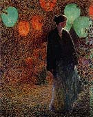 July Night 1898 - Childe Hassam reproduction oil painting