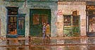 Little Cobbler s Shop 1912 - Childe Hassam reproduction oil painting