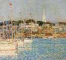 Cat Boats Newport 1901 - Childe Hassam