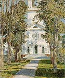 The Church at Gloucester 1918 - Childe Hassam