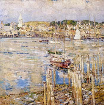 Gloucester 1899 - Childe Hassam reproduction oil painting