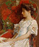 The Victorian Chair 1906 - Childe Hassam reproduction oil painting