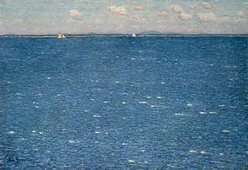 The West Wind Isles of Shoals 1904 - Childe Hassam reproduction oil painting