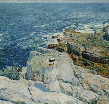 The South Ledges Appledore 1913 - Childe Hassam reproduction oil painting