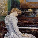 The Sonata 1893 - Childe Hassam