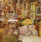 The Room of Flowers 1894 - Childe Hassam reproduction oil painting