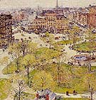 Union Square in Spring 1896 - Childe Hassam