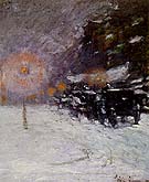 Winter Midnight 1894 - Childe Hassam reproduction oil painting