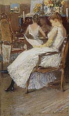 Mrs Hassam and Her Sister 1889 - Childe Hassam