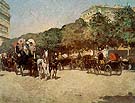 Grand Prix Day 1887 - Childe Hassam reproduction oil painting