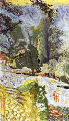 Normandy Landscape 1920 - Pierre Bonnard reproduction oil painting