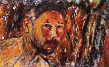 Self-Portrait with Beard 1920 - Pierre Bonnard reproduction oil painting