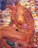 Dark Nude 1939 - Pierre Bonnard reproduction oil painting