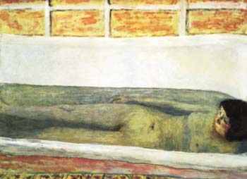 The Bath 1925 - Pierre Bonnard reproduction oil painting