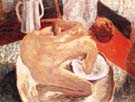 Woman Bathing 1912 - Pierre Bonnard reproduction oil painting