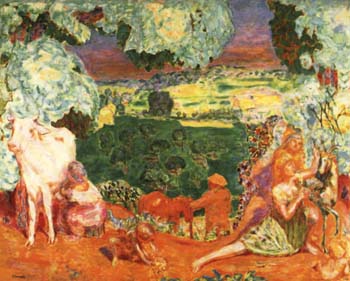Pastora Symphone 1916 - Pierre Bonnard reproduction oil painting