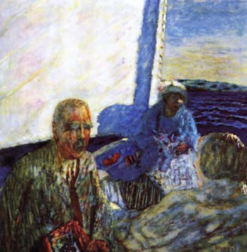 The Sailing Excursion 1924 - Pierre Bonnard reproduction oil painting
