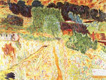 Large Landscape in the Midi 1945 - Pierre Bonnard reproduction oil painting