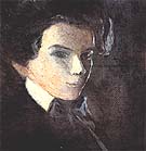 Self-Portrait, Facing Right 1904 - Egon Scheile reproduction oil painting