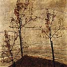 Autumn Trees 1911 - Egon Scheile reproduction oil painting