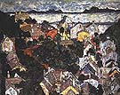 Summer Landscape 1917 - Egon Scheile
