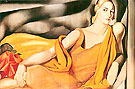 Lady in Yellow - Tamara de Lempicka