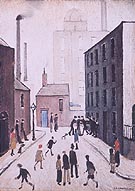 Industrial Scene 1953 - L-S-Lowry