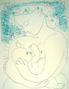 Motherhood - Pablo Picasso reproduction oil painting