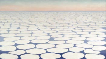 Sky above Clouds III - Georgia O'Keeffe reproduction oil painting