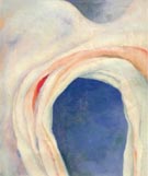 Music Pink and Blue 1 - Georgia O'Keeffe reproduction oil painting