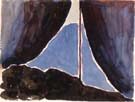 Tent Door at Night 1913 - Georgia O'Keeffe reproduction oil painting