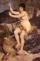 Diana 1867 - Pierre Auguste Renoir