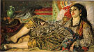 Odalisque 1870 - Pierre Auguste Renoir reproduction oil painting