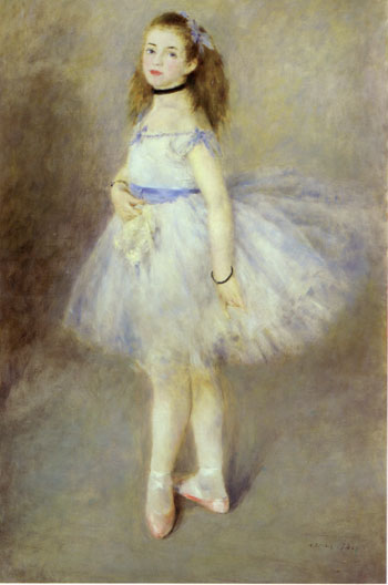 The Dancer 1874 - Pierre Auguste Renoir reproduction oil painting