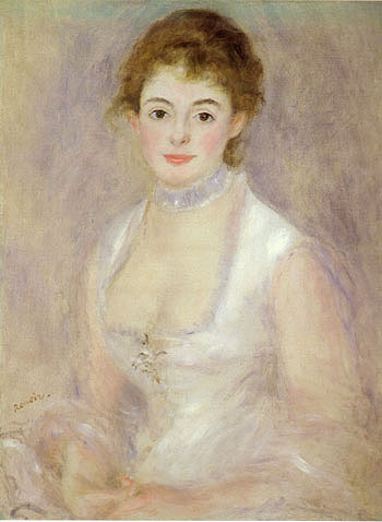 Madam Henriot - Pierre Auguste Renoir reproduction oil painting