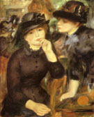 Girls in Black 1880 - Pierre Auguste Renoir