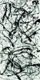 Number IIA - Jackson Pollock reproduction oil painting