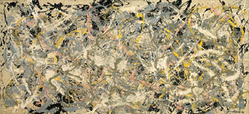 Number 27 - Jackson Pollock reproduction oil painting