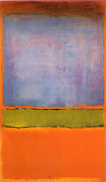 No 6 Violet Green and Red 1951 - Mark Rothko reproduction oil painting