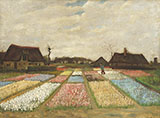 Flower Beds in Holland - Vincent van Gogh reproduction oil painting
