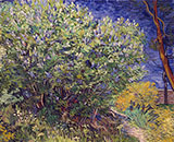 Lilac Bush 1890 - Vincent van Gogh