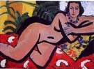 Nude with Blue Eyes - Henri Matisse reproduction oil painting
