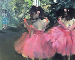 Dancers in Pink c1880 - Edgar Degas