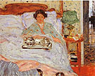 Le Lejeuner au lit 1906 - Frederick Carl Frieseke