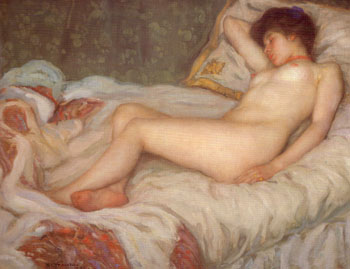 Sleep 1903 - Frederick Carl Frieseke reproduction oil painting